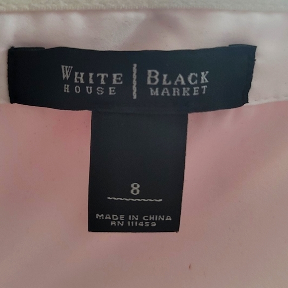 White House Black Market Formal Layered Ruffle Strap/less Dress - Picture 9 of 12